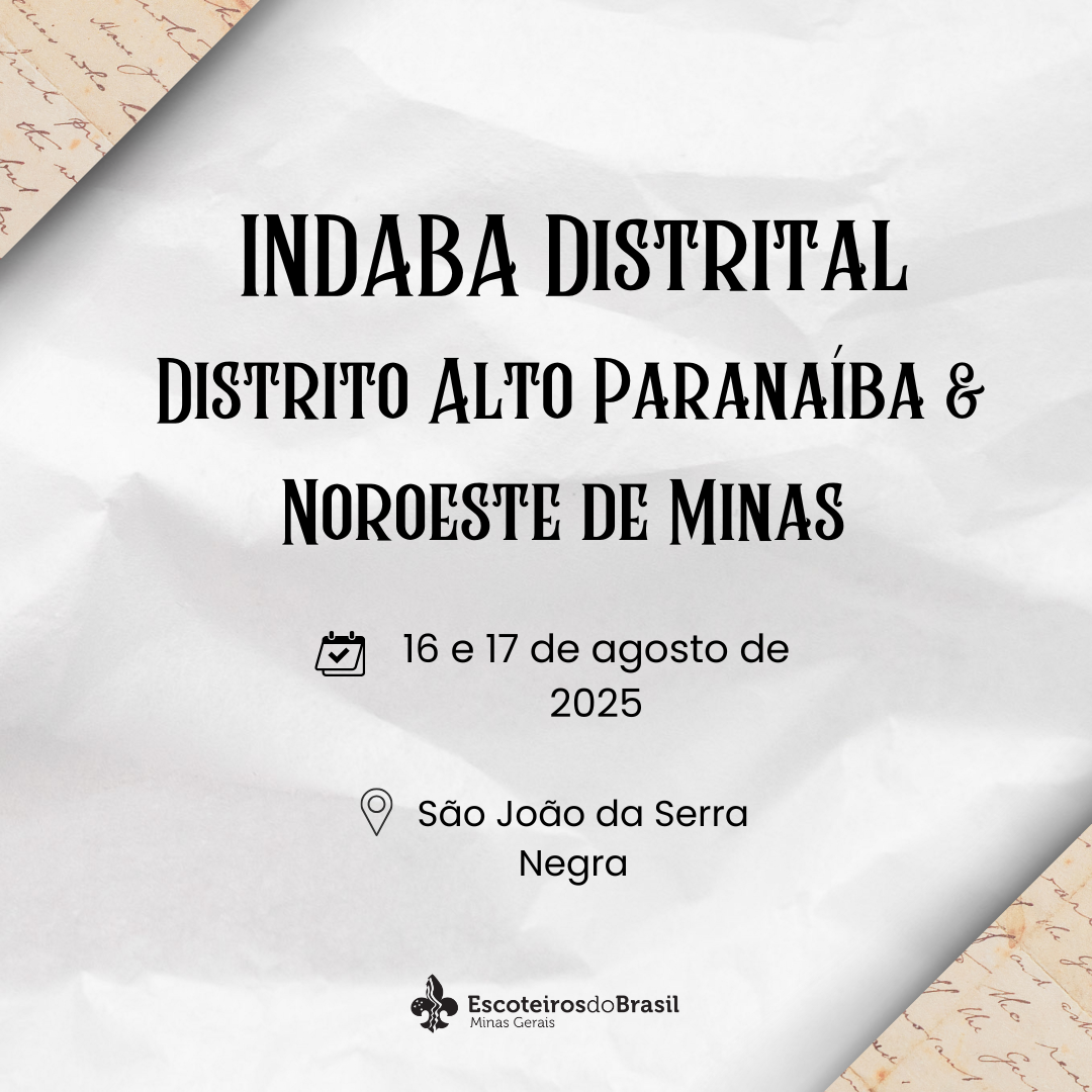 Indaba Distrital - Distrito Alto Paranaíba e Noroeste de Minas