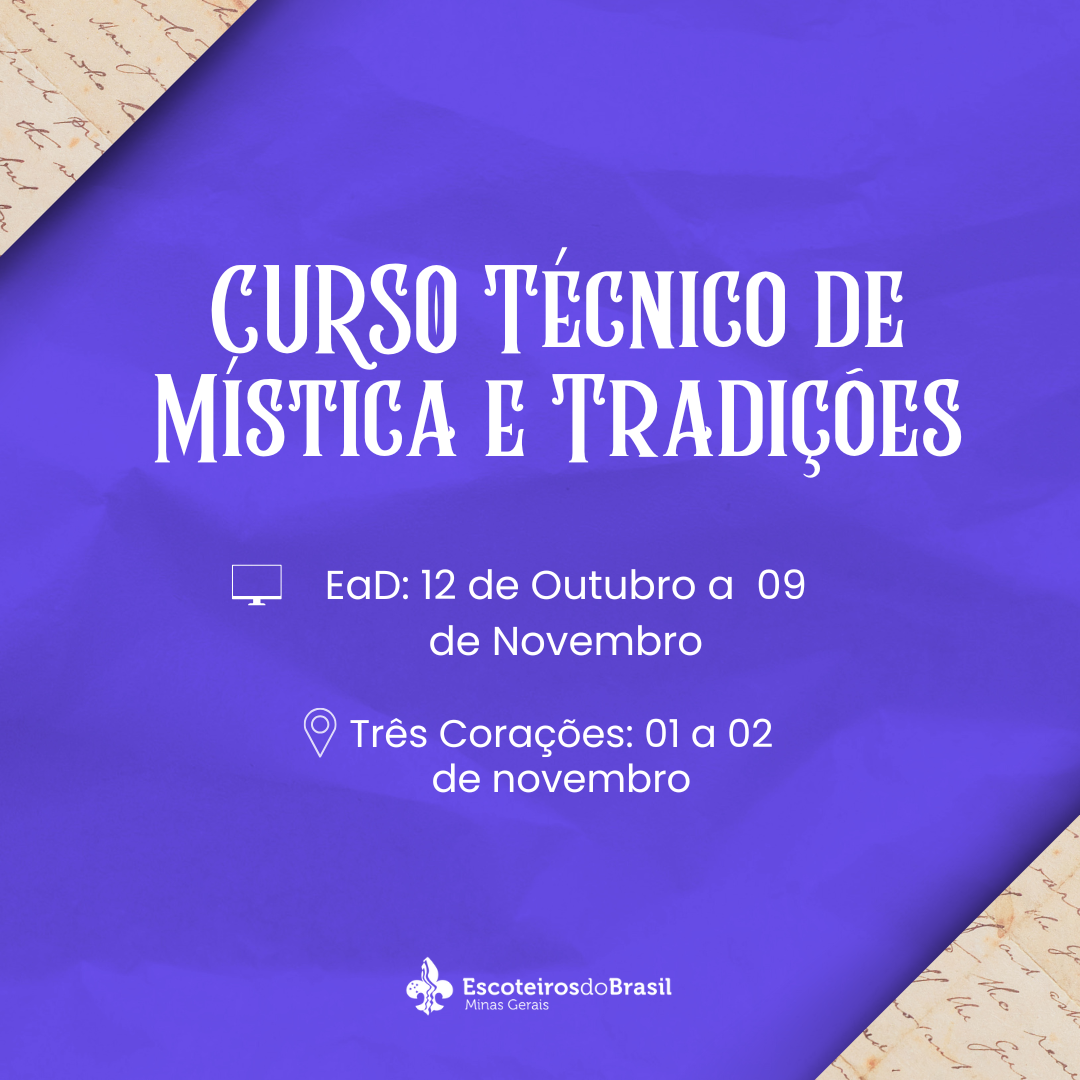 Aut. 063/2025 - Curso Técnico de Místicas e Tradições - Três Corações
