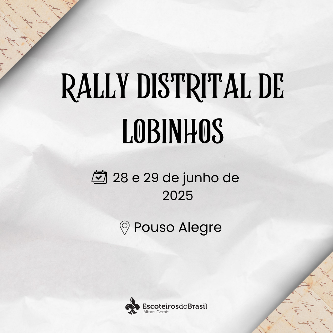 RALLY DISTRITAL DE LOBINHOS - DISTRITO SUL DE MINAS